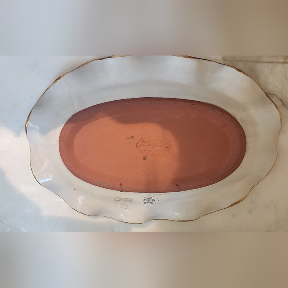 Mackenzie Childs Sweet Pea Honeymoon Platter - Picture 2 of 3